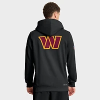 Men's Nike Black Washington Commanders Sideline Standard Issue Utility Player Dri-FIT Full-Zip Hoodie