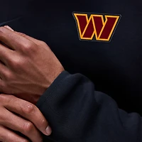 Sweat-shirt Nike Tech Fleece Raglan noir Washington Commanders pour homme