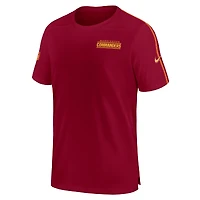 Men's Nike Burgundy Washington Commanders 2024 Sideline Coach UV Performance T-Shirt