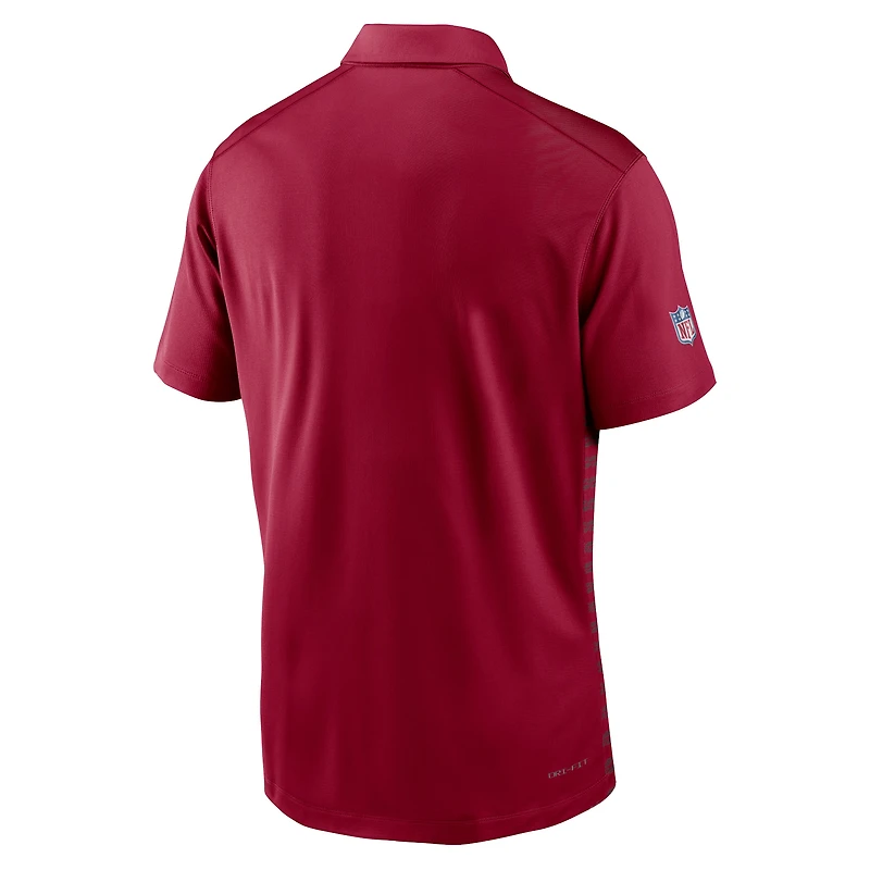 Men's Nike Burgundy Washington Commanders 2024 Sideline Victory Performance Polo