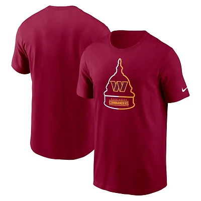NUT WASHFT ROUGE HOMME NIKE ESSENTIAL LOCAL PHRASE T-SHIRT TEEMENSCR