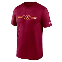 NUT WASHFT ROUGE NIKE HORIZONTAL LOCKUP LEGEND TEE À MANCHES COURTES POUR HOMMES TEEMENSCR