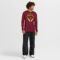 T-shirt Nike bordeaux Washington Commanders Primetime Legend Icon Performance à manches longues pour homme