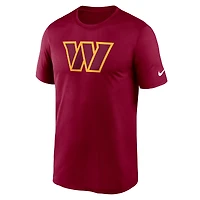 Men's Nike Burgundy Washington Commanders Primetime Legend Logo Performance T-Shirt