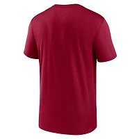 Men's Nike Burgundy Washington Commanders Primetime Legend Wordmark Performance T-Shirt