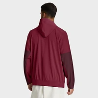 Veste à capuche Nike bordeaux Washington Commanders Sideline Anorak demi-zip pour homme
