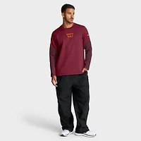 T-shirt Nike bordeaux à manches longues Therma-FIT pour homme, Washington Commanders