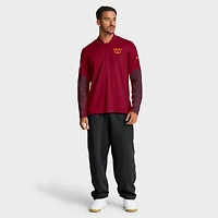 Men's Nike Burgundy Washington Commanders Sideline Dri-FIT Half-Zip Pullover