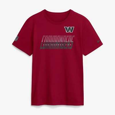 Men's Nike Burgundy Washington Commanders Sideline Dri-FIT T-Shirt