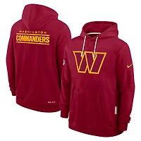 Sweat à capuche Nike bordeaux Washington Commanders Sideline Standard Issue Initial Domicile Dri-FIT pour homme
