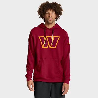 Sweat à capuche Nike bordeaux Washington Commanders Sideline Standard Issue Initial Domicile Dri-FIT pour homme