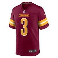 Men's Nike Byron Pringle  Burgundy Washington Commanders Game Jersey