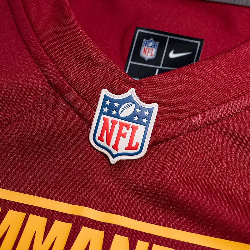 Maillot de match Nike Byron Pringle pour hommes, bordeaux, Washington Commanders