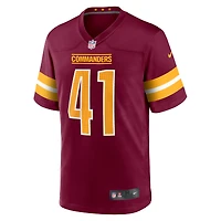 Men's Nike Colson Yankoff  Burgundy Washington Commanders Game Jersey