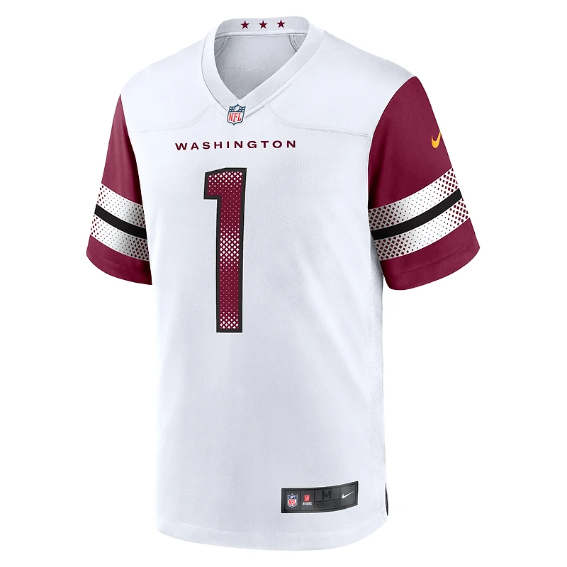 Maillot de joueur jeu Nike Deebo Samuel Sr pour homme, blanc, Washington Commanders