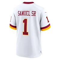 Maillot Nike Deebo Samuel Sr pour homme, blanc, Washington Commanders, édition Super Bowl