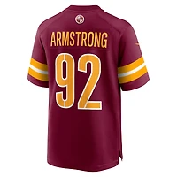 Men's Nike Dorance Armstrong  Burgundy Washington Commanders Game Jersey