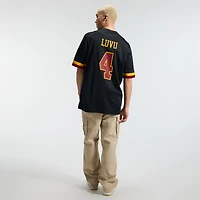 Men's Nike Frankie Luvu White Washington Commanders Game Super Bowl Era Jersey