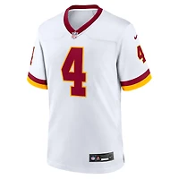 Maillot Nike Frankie Luvu blanc pour homme, édition Super Bowl, Washington Commanders