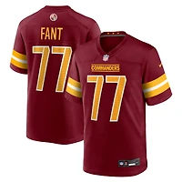 Maillot Nike George Fant Bordeaux pour homme des Washington Commanders