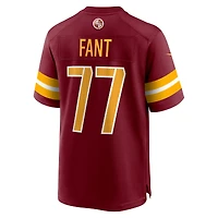 Maillot Nike George Fant Bordeaux pour homme des Washington Commanders