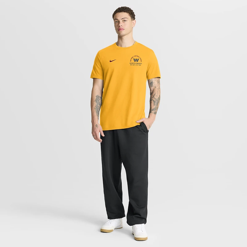 Men's Nike Gold Washington Commanders Essential T-Shirt