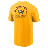 Men's Nike  Gold Washington Commanders Essential T-Shirt