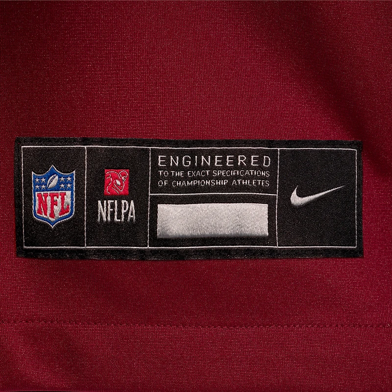 Men's Nike Jacory Croskey-Merritt  Burgundy Washington Commanders Team Game Jersey