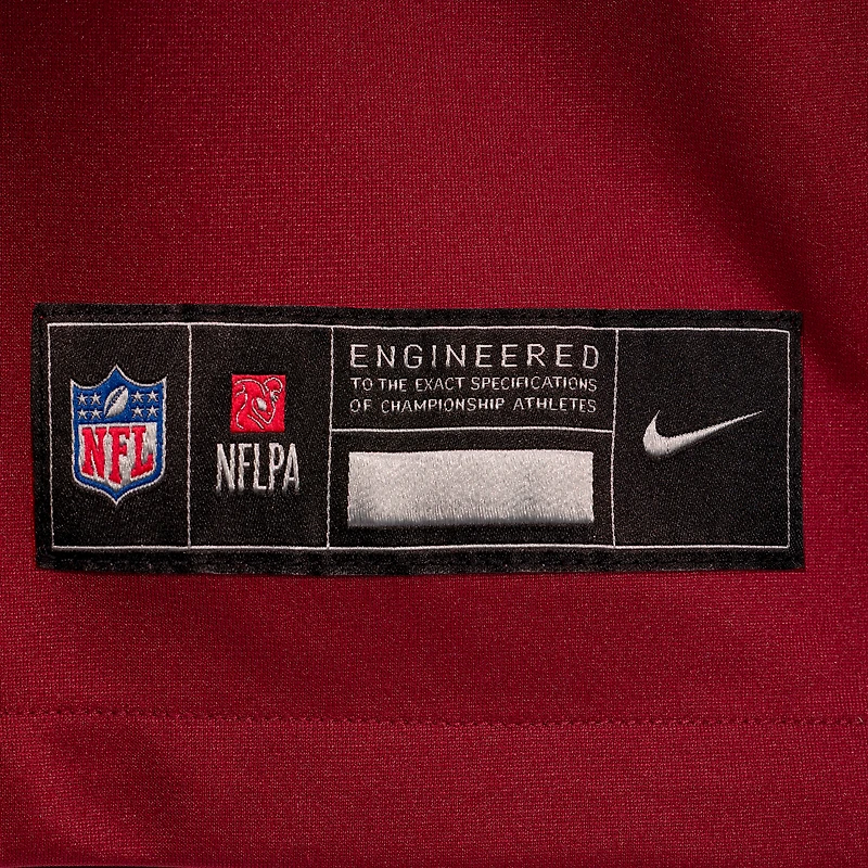 Men's Nike Jamison Crowder  Burgundy Washington Commanders Game Jersey