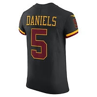 Men's Nike Jayden Daniels Black Washington Commanders Alternate Vapor F.U.S.E. Elite Jersey