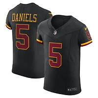 Maillot Nike Jayden Daniels Black Washington Commanders Alternate Vapor F.U.S.E. Elite pour homme