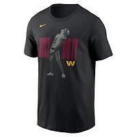 Men's Nike Jayden Daniels Black Washington Commanders Just Do It T-Shirt
