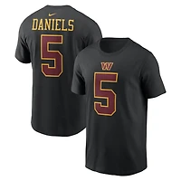 Men's Nike Jayden Daniels Washington Commanders Player Name & Number T-Shirt