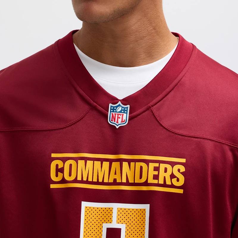 Men's Nike Jayden Daniels Burgundy Washington Commanders  Player Game Jersey