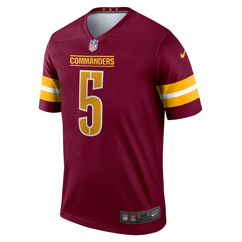 Men's Nike Jayden Daniels Burgundy Washington Commanders Team Legend Jersey