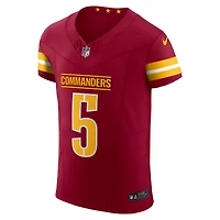 Men's Nike Jayden Daniels Burgundy Washington Commanders Team  Vapor F.U.S.E. Elite Jersey