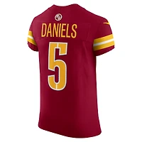 Men's Nike Jayden Daniels Burgundy Washington Commanders Team  Vapor F.U.S.E. Elite Jersey