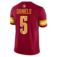 Maillot Nike Jayden Daniels bordeaux Washington Commanders Vapor F.U.S.E. Limited pour homme