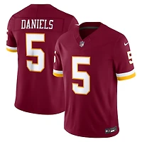 Men's Nike Jayden Daniels Burgundy Washington Commanders Vapor F.U.S.E. Sewn Down Limited Jersey