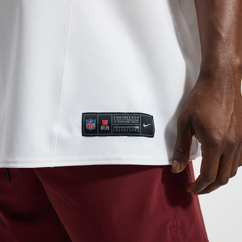 Men's Nike Jayden Daniels White Washington Commanders Alternate 2 Super Bowl Era Vapor F.U.S.E. Elite Jersey
