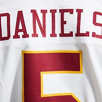 Men's Nike Jayden Daniels White Washington Commanders Alternate 2 Super Bowl Era Vapor F.U.S.E. Elite Jersey