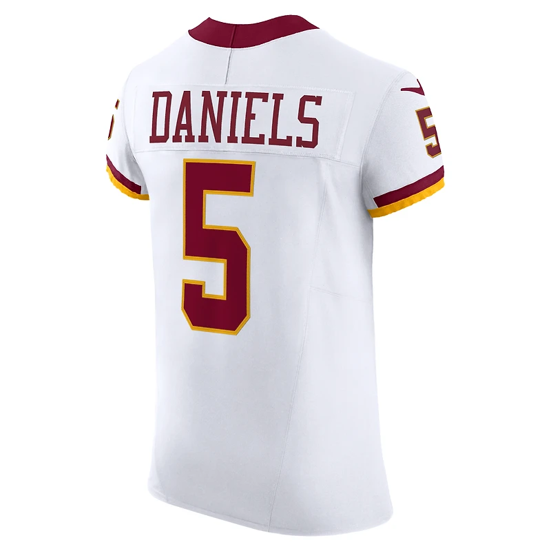 Maillot Nike Jayden Daniels blanc Washington Commanders Alternate 2 Super Bowl Era Vapor F.U.S.E. Elite pour homme