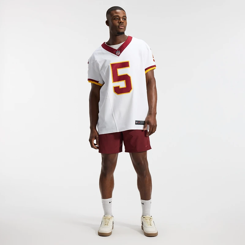 Men's Nike Jayden Daniels White Washington Commanders Alternate 2 Super Bowl Era Vapor F.U.S.E. Elite Jersey