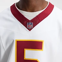 Men's Nike Jayden Daniels White Washington Commanders Alternate 2 Super Bowl Era Vapor F.U.S.E. Elite Jersey