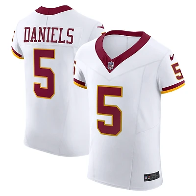 Men's Nike Jayden Daniels White Washington Commanders Alternate 2 Super Bowl Era Vapor F.U.S.E. Elite Jersey