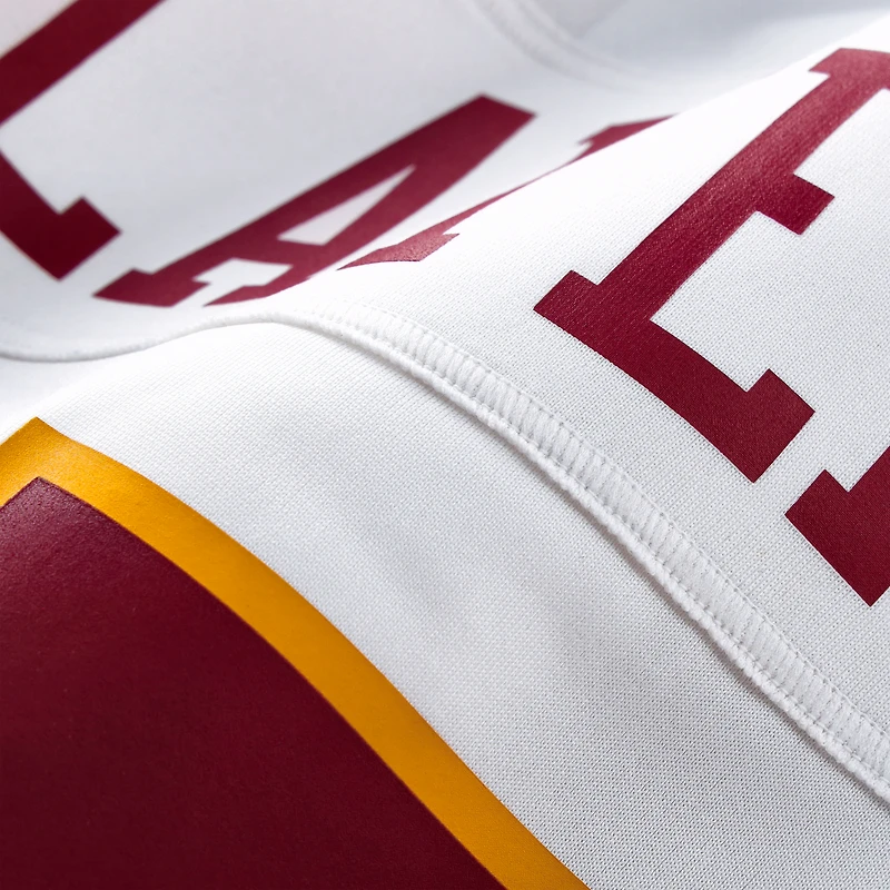Maillot Nike Jayden Daniels blanc pour homme, édition Super Bowl, Washington Commanders
