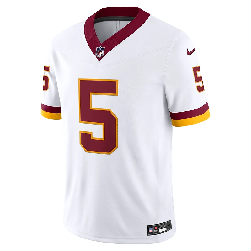 Men's Nike Jayden Daniels Burgundy Washington Commanders Vapor F.U.S.E. Sewn Down Limited Jersey