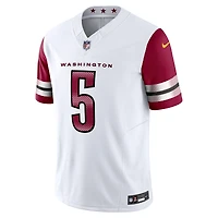Men's Nike Jayden Daniels White Washington Commanders Vapor F.U.S.E. Limited Jersey