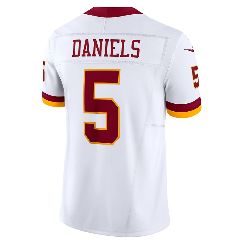 Maillot Nike Jayden Daniels blanc Washington Commanders Vapor F.U.S.E. édition limitée Super Bowl Era pour homme