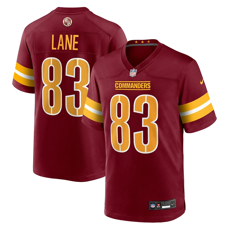Maillot Nike Jaylin Lane bordeaux pour homme des Washington Commanders